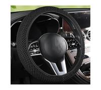 Coperchio ruota dello sterzo Skidproof 38 cm tessuto durevole Coperchio della ruota della ruota della ruota automatica Coperchio protettivo Coprivolante(Black)