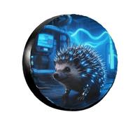 Coperchio Ruota Di Scorta Hedgehog Copriruota Borsa 14 inch | impermeabile Copri Pneumatici Protezione Universale borsa per pneumatici Per Camion Rimorchio fuoristrada
