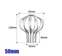 Coperchio Scarico a Pavimento Antiintasamento Drenaggio Forma Lanterna Acciaio I
