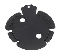 Coperchio Scarico Olio Plastica Nero OE 51757209541 | Materiale plastica robusta, colore nero, dimensioni 18.6x16.3cm, OE 51757209541, protezione sottoscocca