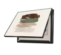Coperchio Scatola Fusibili Pittura Decorativa Installazione Semplice Copertura Quadro Elettrico Copriquadro Elettrico Interno Camera da Letto(C,40x30cm)