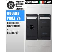 Coperchio Scocca Copri Batteria NERO Google Pixel 7a GWKK3 GHL1X G0DZQ G82U8