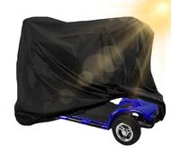 Coperchio scooter - tessuto oxford resistente, protezione della mobilità assistita dalla potenza protettiva, resistente alla polvere impermeabile per tutte le stagioni | Accessorio per veicoli neri pe