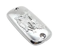 Coperchio serbatoio cilindro freno principale moto cromato Free Spirit Eagle Head Ornament per Honda Shadow 400 700 Magna 250 750 Steed 400 600 Valkyrie Goldwing