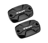 Coperchio Serbatoio Fluido Freno Accessori Per Moto 2 Pezzi Tappo Di Copertura Del Fluido Del Serbatoio Dell'olio Del Freno Anteriore Per Yam&aha TMAX 560 500 TMax560 530 SX DX TECH