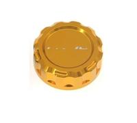 Coperchio serbatoio fluido Moto Moto Anteriore Posteriore Cilindro Del Liquido Dei Freni Serbatoio Tappo Di Copertura Per MT10 2015 2016 2017 2018 2019(Rear Yellow)