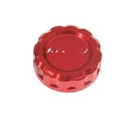 Coperchio serbatoio fluido Moto Moto Anteriore Posteriore Cilindro Del Liquido Dei Freni Serbatoio Tappo Di Copertura Per MT10 2015 2016 2017 2018 2019(Rear Red)