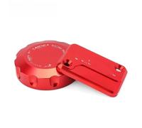 Coperchio serbatoio fluido Moto Per 450NK Per 450SR Per 450SRS Per 450SS Per 450CLC Motorycle Cilindro Freno Anteriore Posteriore Tappo Fluido Olio Coperchio Del Serbatoio(Red)