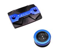 Coperchio serbatoio fluido Moto Per MT-07 2014-2024 2022 Accessori Moto Anteriore Freno Posteriore Tappo Serbatoio Fluido Olio Tappo Di Copertura(Blue Combo(2pcs))