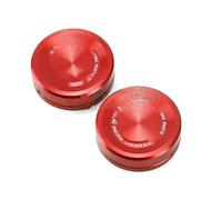 Coperchio serbatoio fluido Moto Per XVS1300 Per XVS1100 Per XVS950 Per XVS650 Tappo Di Copertura Della Sospensione Della Forcella Anteriore Del Motociclo(Red)