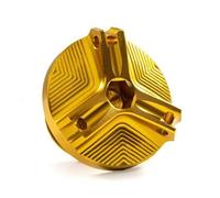 Coperchio Serbatoio Liquido Freni Anteriore Posteriore Tappo Riempimento Olio Valvola Pneumatico Per MT07 MT-07 MT 07 FZ07 2015-2025(O-f-c-Gold)