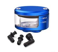 Coperchio Serbatoio Olio Freno per trasparente per moto Coperchio(Blue) | Visibilità immediata liquido, ispezione smontaggio, manutenzione semplificata, sicuro