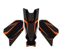 Coperchio Serbatoio Per 650NK 400NK 300NK 250NK Moto Rilievo Carro Armato Carburante Decalcomania Copertura Gas Protector Set Fuel Gas Tank Cover(Giallo)