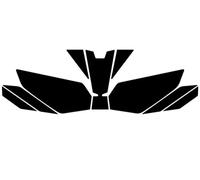 Coperchio Serbatoio Per KAWASAKI Per Ninja 400 Moto Antiscivolo Rilievo Serbatoio olio Combustibile Protezione Impugnatura Laterale Fuel Gas Tank Cover(Nero)