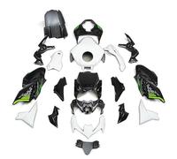 Coperchio Serbatoio Per KAWASAKI Per Z900 ZR900 2020-2024 Carenature Motociclo Stampo Ad Iniezione Dipinto ABS Carrozzeria Kit Set Fuel Gas Tank Cover(White black)