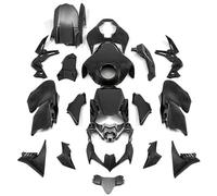 Coperchio Serbatoio Per KAWASAKI Per Z900 ZR900 2020-2024 Carenature Motociclo Stampo Ad Iniezione Dipinto ABS Carrozzeria Kit Set Fuel Gas Tank Cover(Nero)