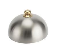 Coperchio sferico antimagnetico per Alimenti, Coperchio a Cupola Universale per sciogliere Il Formaggio, Coperchio in Acciaio Inox per bistecche,15,28cm