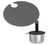 Coperchio sottovuoto | Coprivaso in silicone | Coperchio per prevenire l'evaporazione 'acqua per fornelli di precisione Pentola per cottura lunga Guarnizione per ritenzione del calore Accessorio p