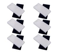 Coperchio spazzola a rullo + pennello laterale + Hepa + Ruota del filtro primario for Eufy 11 S Robovac 30 15C Accessori for spazzatore aspirapolvere(6 hepa)
