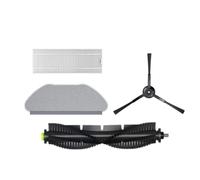 Coperchio spazzola a rullo, serbatoio dell'acqua, contenitore della polvere, panno for mocio, telaio, filtro HEPA for accessori for aspirapolvere robot Qihoo 360 S10 X100 Max Lodevole(Orange)