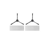 Coperchio spazzola a rullo, serbatoio dell'acqua, contenitore della polvere, panno for mocio, telaio, filtro HEPA for accessori for aspirapolvere robot Qihoo 360 S10 X100 Max Lodevole(Clear)