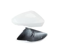 Coperchio Specchietto Laterale Alloggiamento Specchietto Retrovisore Per T-ROC 2018-2022 Calotta Specchio Retrovisore(Bianco,Right passenger)