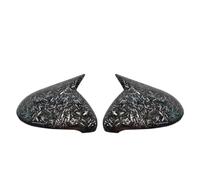 Coperchio Specchietto Per VW Per Golf 7 Per MK7 Per MK7.5 Per GTI R Per GTE Per GTD 2014-2019 Specchietto Retrovisore Laterale Copertura Protezione Ala(Forged Grain)