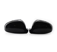 Coperchio Specchietto Per VW Per Golf Per MK5 Per GTI Per EOS Per Plus 2003-2013 Calotte Specchietti Laterali Parafango Portiera Sinistro Destro Copri Specchietto Retrovisore(Gloss black)