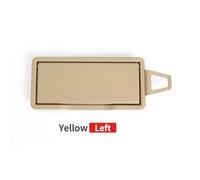 Coperchio specchio per visiera ombra solare Compatibile con Classe C GLK W204 X204 Modelli tra cui C200 C250 C300 GLK300 FAST NUMERO DI parte 2048104510(Yellow Left)