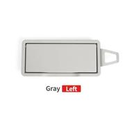 Coperchio specchio per visiera ombra solare Compatibile con Classe C GLK W204 X204 Modelli tra cui C200 C250 C300 GLK300 FAST NUMERO DI parte 2048104510(Gray Left)