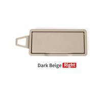 Coperchio specchio per visiera ombra solare Compatibile con Classe C GLK W204 X204 Modelli tra cui C200 C250 C300 GLK300 FAST NUMERO DI parte 2048104510(Dark Beige Right)