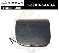 Coperchio staffa gancio traino paraurti anteriore Nissan GT-R 2012-2020 622A0...