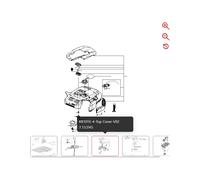 Coperchio superiore 59001418 PER ROBOT ORIGINALE KRESS