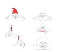 Coperchio superiore Adatto per Tamagotchi Paradiso Console di gioco trasparente superiore custodia protettiva Accessori del gioco (Red hat)