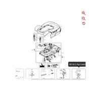 Coperchio superiore I 59000245 PER ROBOT ORIGINALE KRESS