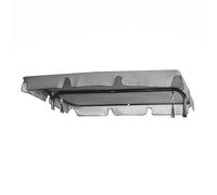 Coperchio Superiore Per La Ricambio Impermeabile, 210d Titolo Di Stoffa Oxford Ultra-spesso E Ultra-denso, All Weather Protection Deluxe Uv, Per Portico Del Patio Da G(Size:65x45x5.9inch,Color:grigio)