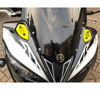 Coperchio tappi copri piastre base blocco specchietto per YAMAHA FZ1 Fazer FZ...
