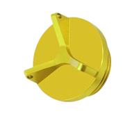 Coperchio Tappo Filtro Olio Motore CNC Per Moto Per Yamaha Per MT10 FZ10 MT-25 MT25 10 2015-2025 Coperchio olio Chiave(Gold2)