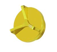 Coperchio Tappo Filtro Olio Motore CNC Per Moto Per Yamaha Per MT10 FZ10 MT-25 MT25 10 2015-2025 Coperchio olio Chiave(Gold1)