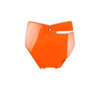 Coperchio targa anteriore UFO PLAST arancione OEM