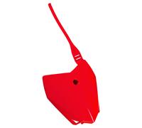 Coperchio targa anteriore UFO PLAST rosso OEM 00-26