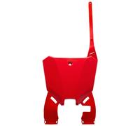 Coperchio targa anteriore UFO PLAST rosso OEM 00-26