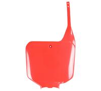 Coperchio targa anteriore UFO PLAST rosso OEM 00-26