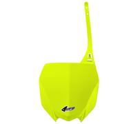 Coperchio targa di partenza UFO PLAST giallo neon
