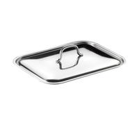 Coperchio Teglia Rettangolare Pintinox Inox Plus 30x22cm Acciaio Inox Maniglie