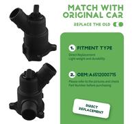 Coperchio Termostato Auto Per Classe B W246 180 CDI A6512000715 U8X1