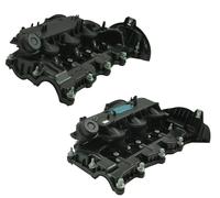 Coperchio Testata Ingresso Collettore Sinistro + Destro Coppia Per Jaguar XF XJ