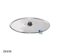 COPERCHIO TONDO IN ALLUMINIO DIAM. CM 80 PER CALDAIA CALDEROTTO PENTOLA