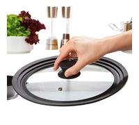 COPERCHIO UNIVERSALE IN SILICONE PER PENTOLE E PADELLE DIAM 24/26/28CM ACCESSOR