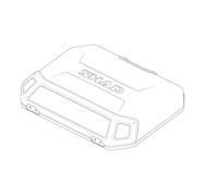 SHAD COVER IN ALLUMINIO VALIGIA LATERALE TERRA